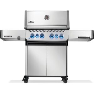 Prestige® 500 au propane avec brûleurs latéral et arrière infrarouges, acier inoxydable